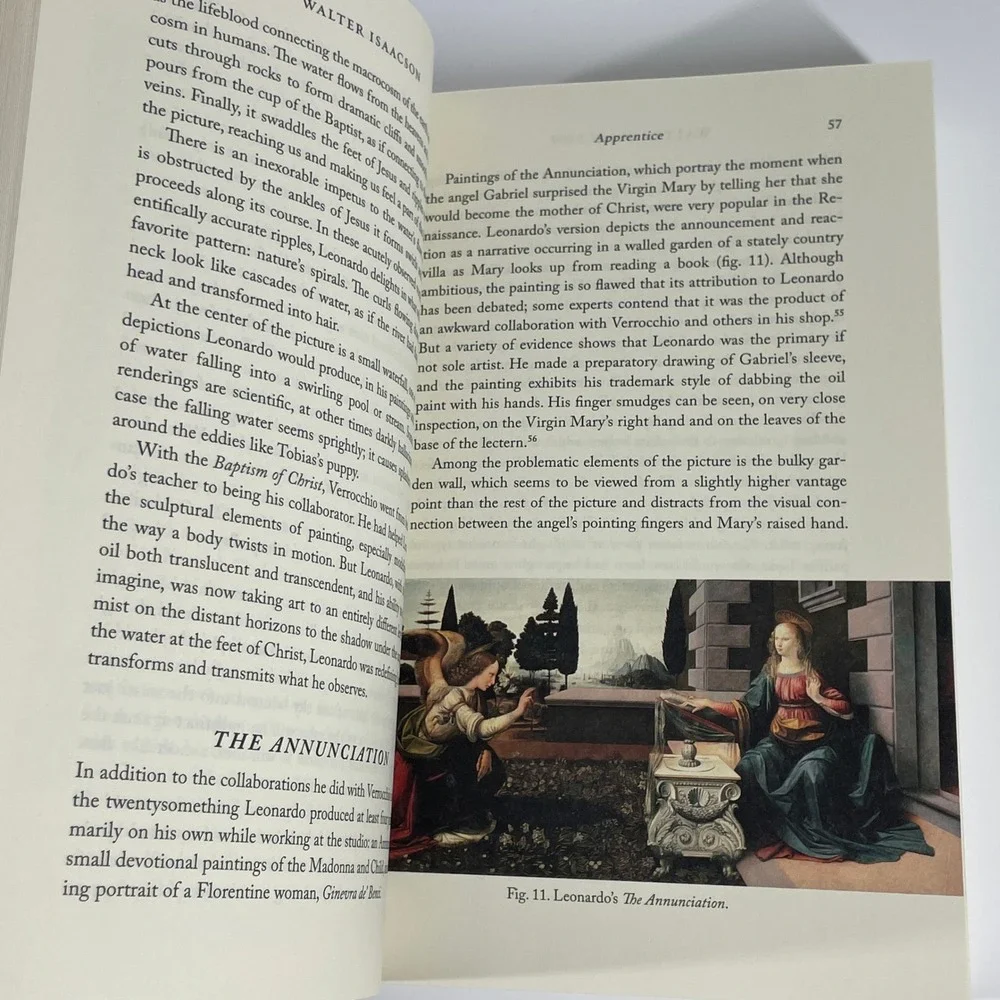 Leonardo da Vinci Walter Isaacson Biography Paperback 9781501139161 History Art